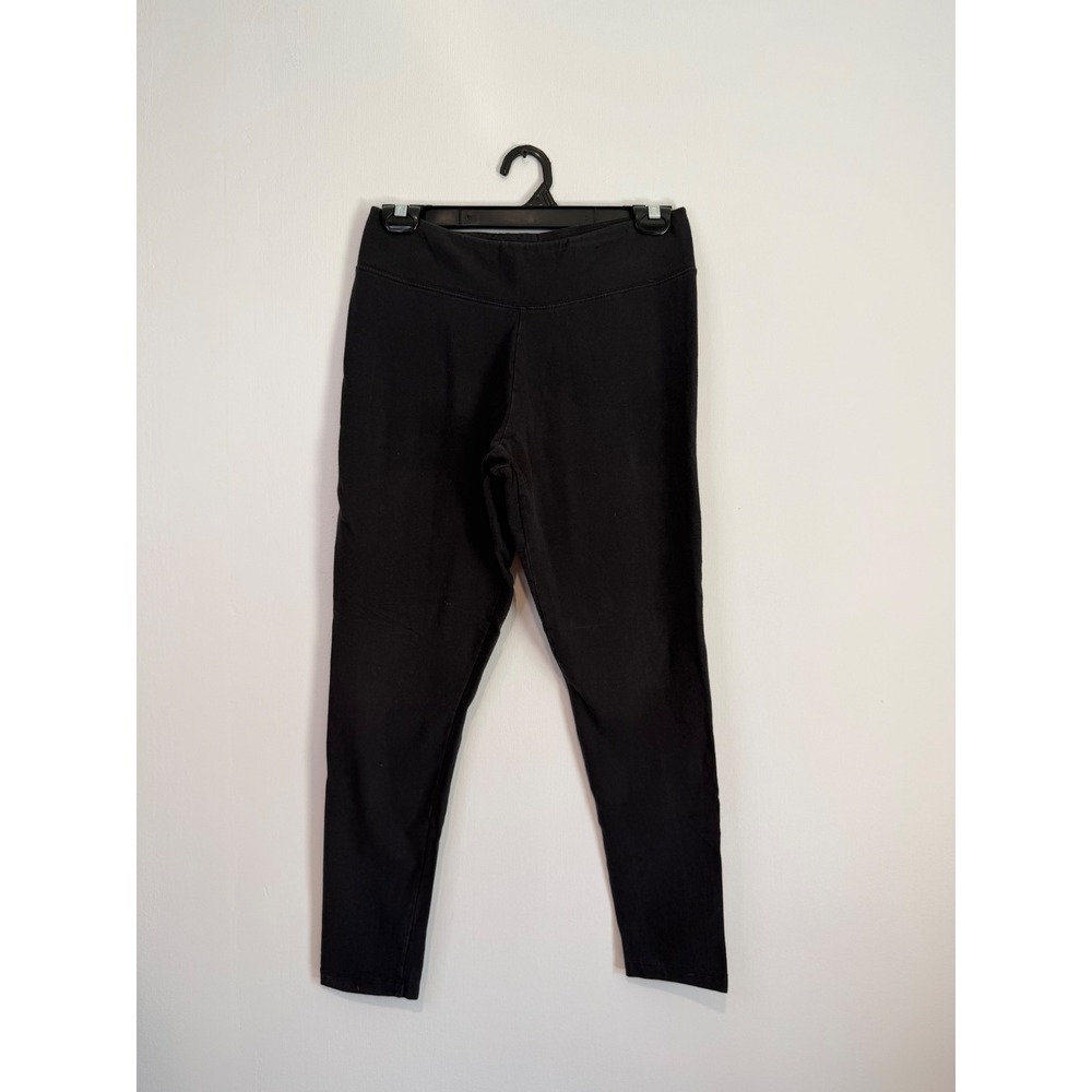 Everlast Sport Womens Black Ankle Leggings Medium Cotton Spandex Activewear